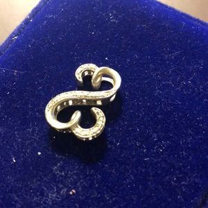 Authentic Kay Jewelers open heart pendant